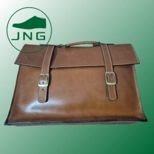 Maletin de cuero café